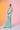Blue Ocean Ruched Maxi Dress