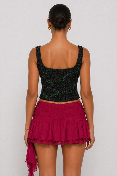 Havana Beaded Top