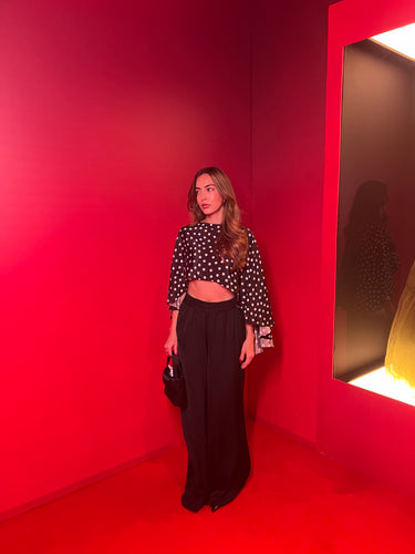 Poppy Cape Top