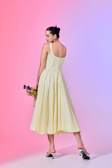 Victoria Corset Midi Dress
