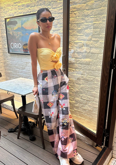 Sunflower Tube Top