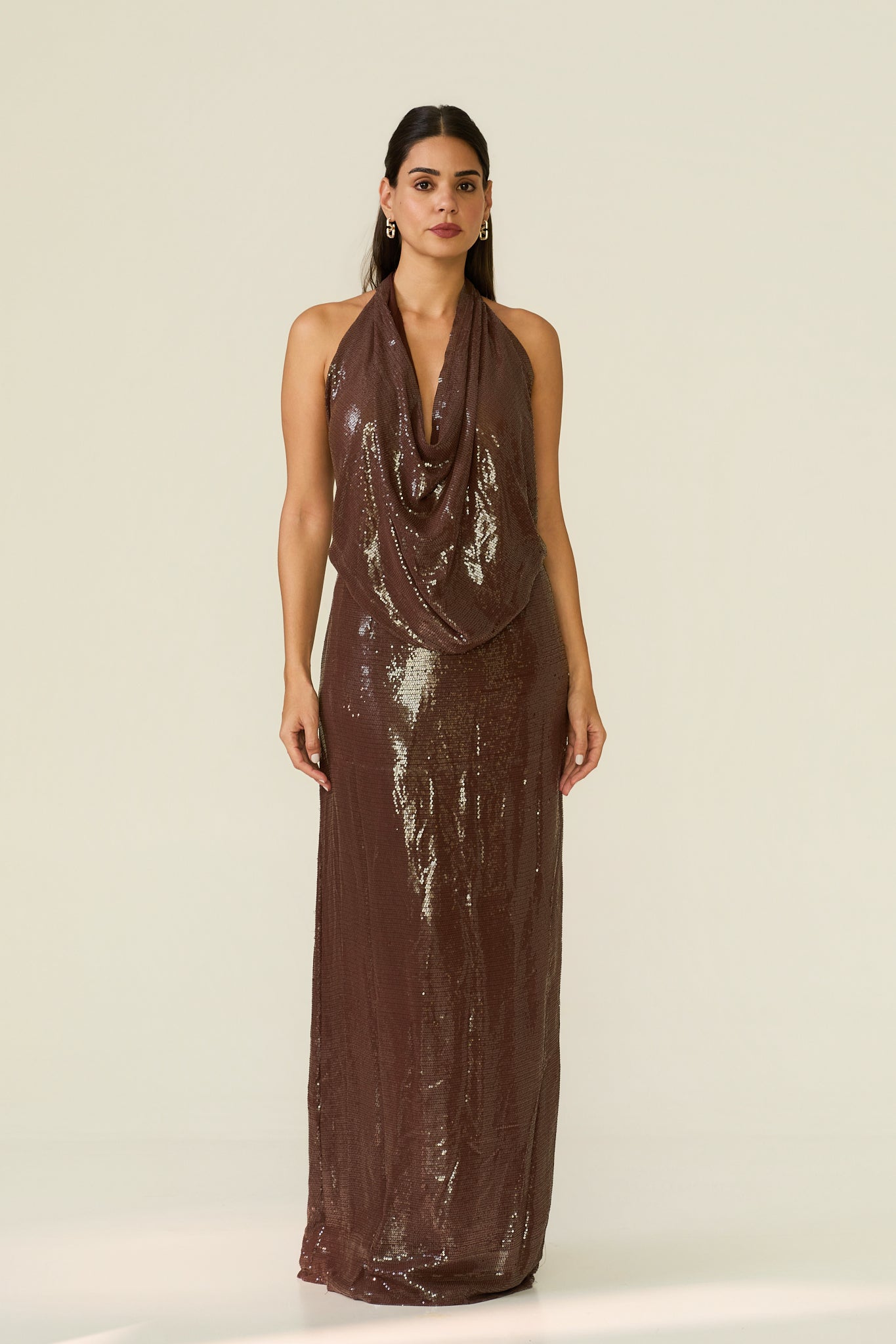 Label Frow Cappuccino maxi skirt – Label Frow