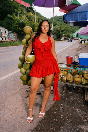 Green Pinacolada Mini Skirt